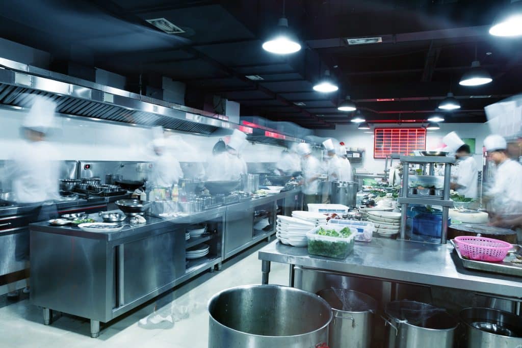 Matériel de cuisine restaurant